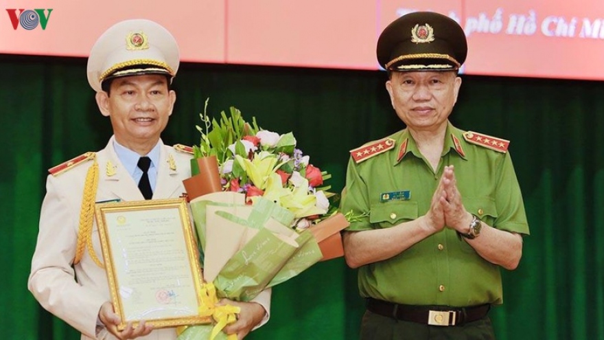 Phong hàm Thiếu tướng cho PGĐ Công an TPHCM Đinh Thanh Nhàn