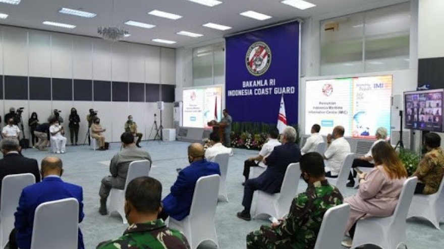 Indonesia ra mắt Trung tâm Thông tin Hàng hải của Cơ quan an ninh biển
