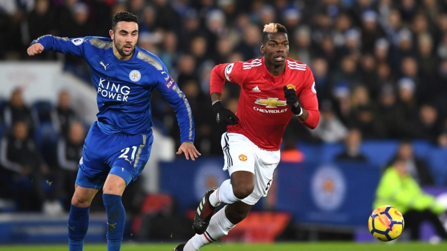 Leicester khiến MU vẫn đang thất thế nhất trong cuộc đua top 4