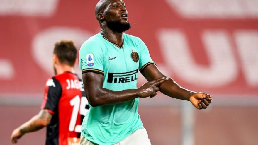 Lukaku đưa Inter trở lại ngôi nhì, Juventus cần thêm 3 điểm để vô địch