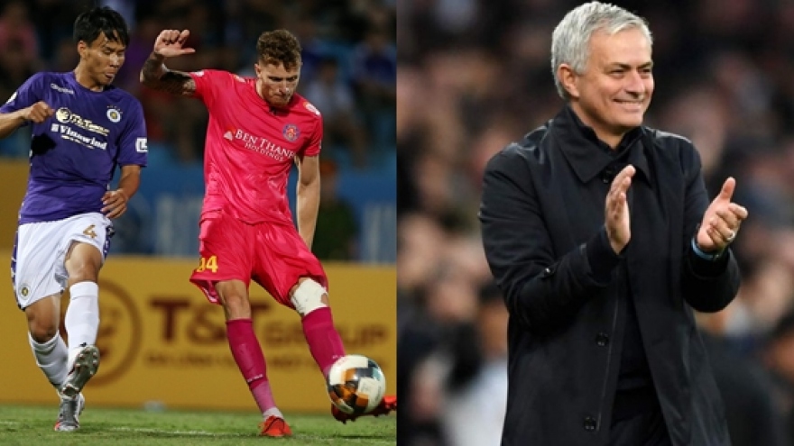 HLV Vũ Tiến Thành dùng Jose Mourinho để khắc họa lối đá của Sài Gòn FC