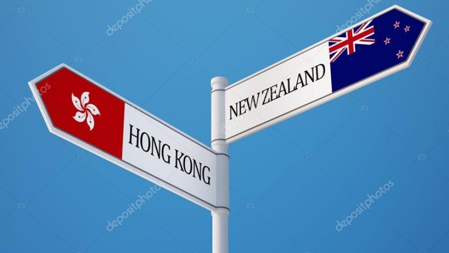 New Zealand đình chỉ hiệp ước dẫn độ với Hong Kong