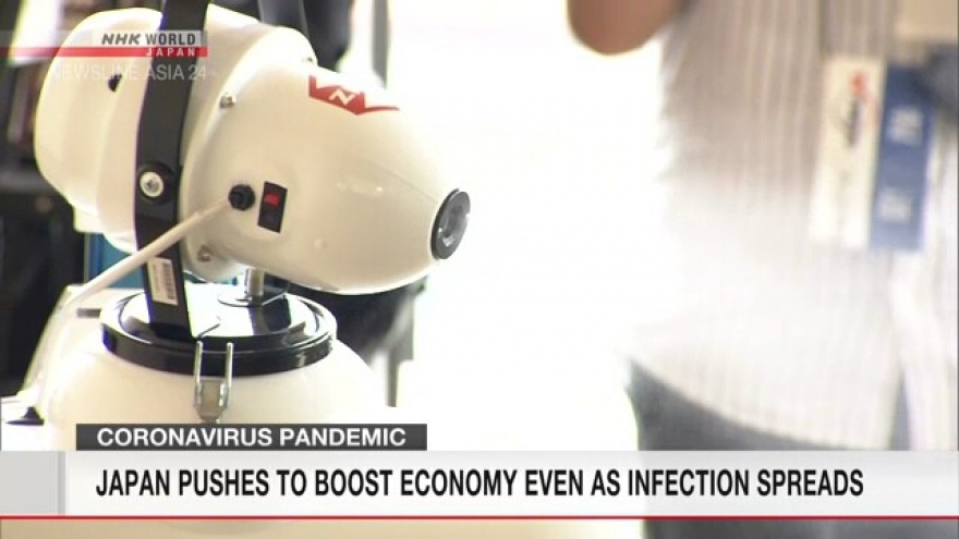 Nhật Bản dùng robot chống dịch Covid-19