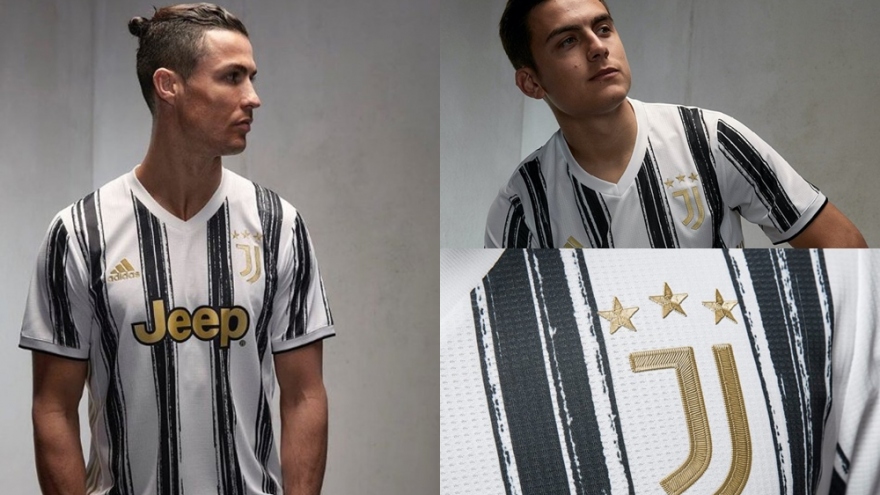 Cận cảnh áo đấu cực chất của Juventus ở mùa giải 2020/2021