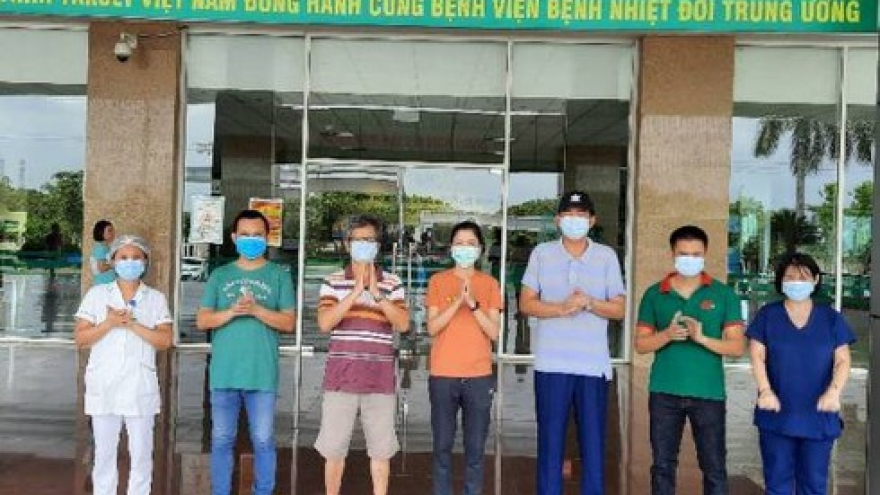 Five more patients fully recover from COVID-19