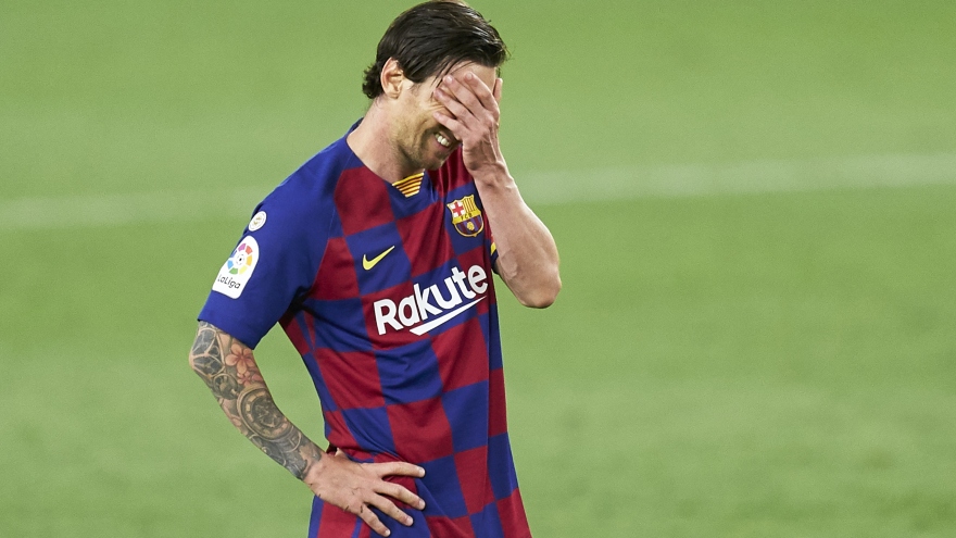 Chiếc giày vàng châu Âu 19/20: Messi không còn cơ hội