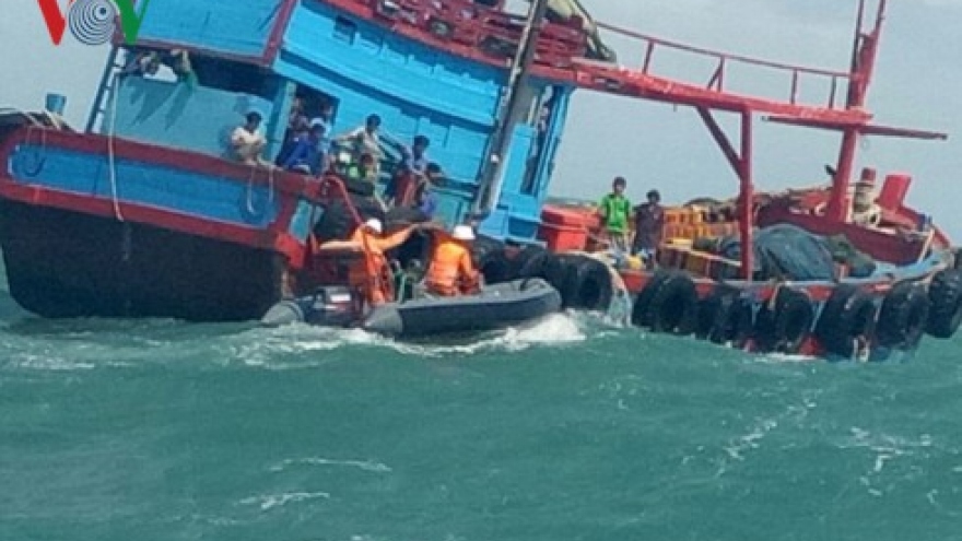 Quảng Nam dùng ra-đa truy tìm tàu hàng đâm chìm tàu cá ngư dân