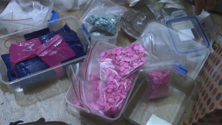 Trans-national drug trafficking ring busted in HCM City