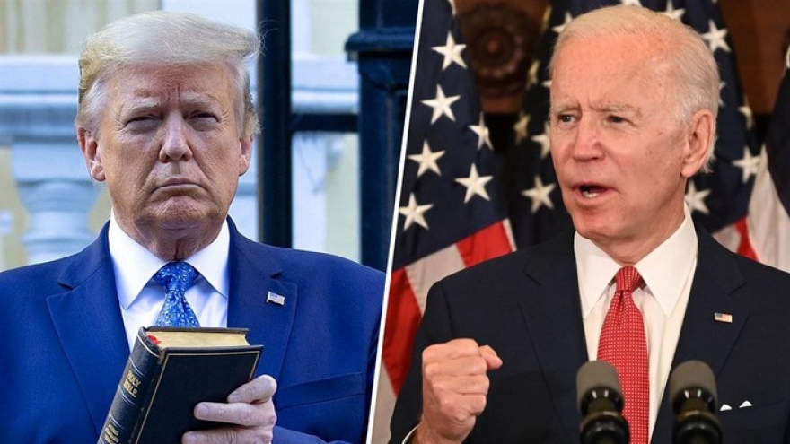 Ông Trump nói ông Biden không đủ năng lực để trở thành Tổng thống