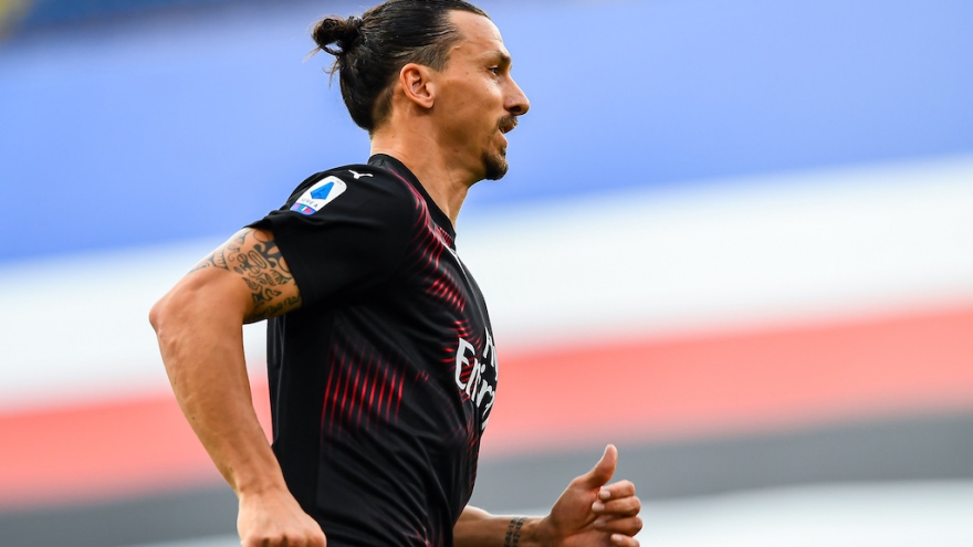 Ibrahimovic ghi bàn liên tục, chỉ còn kém Ronaldo và Messi