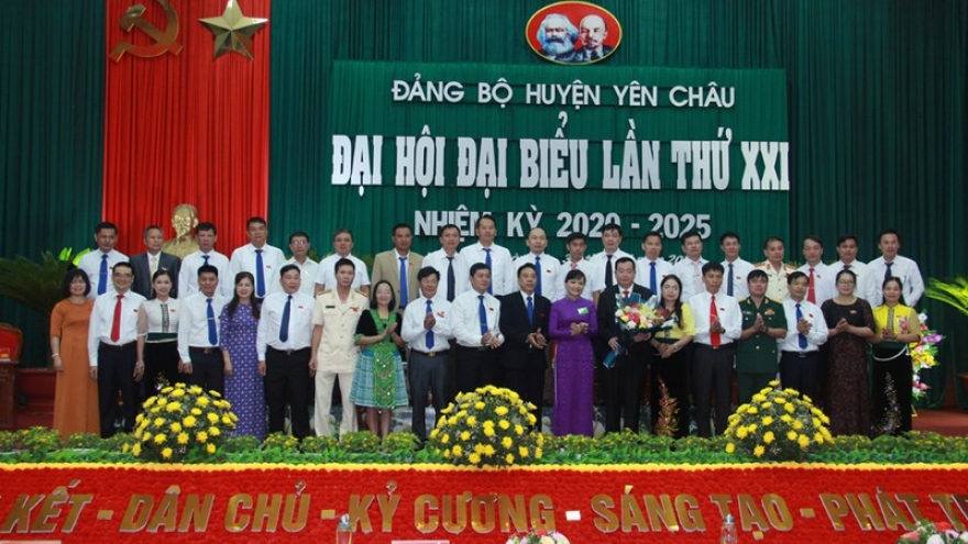Ông Tòng Thế Anh trúng cử Bí thư Huyện ủy Yên Châu, Sơn La