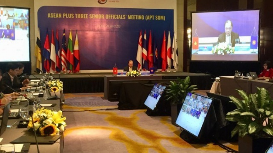 Hội nghị trực tuyến các Quan chức cao cấp ASEAN+3: Nâng cao năng lực đối phó Covid-19