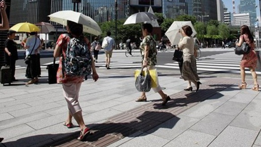 Gần 60 người tại Nhật Bản chết do sốc nhiệt