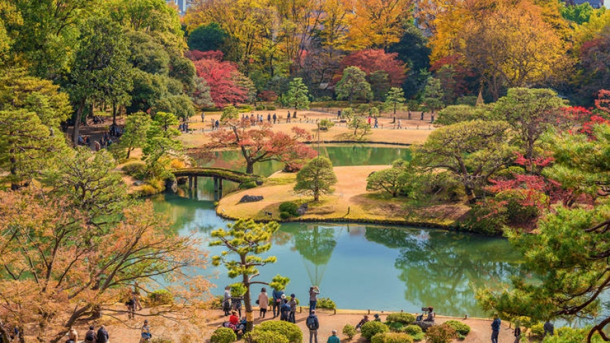 Những công viên đẹp nhất thủ đô Tokyo