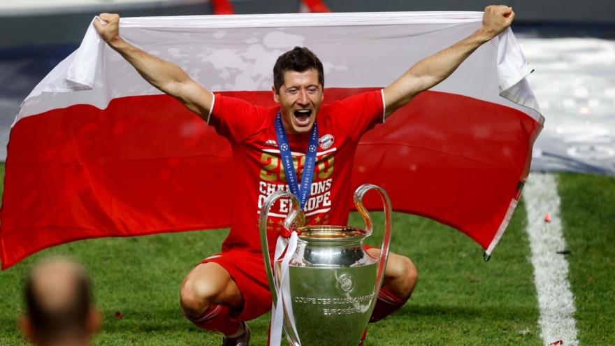 CLIP:15 bàn thắng giúp Lewandowski trở thành Vua phá lưới Champions League