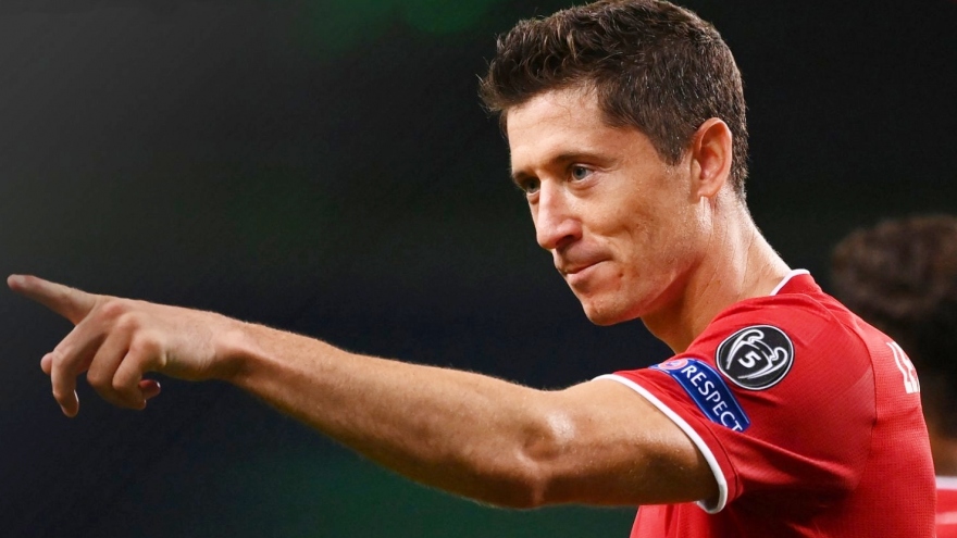 Xé lưới Lyon, Lewandowski cán cột mốc ấn tượng trong sự nghiệp