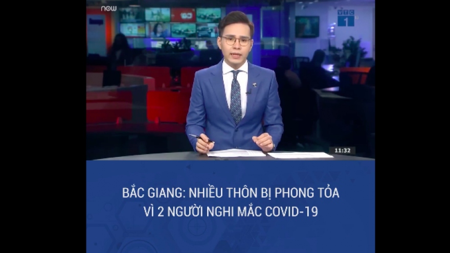 Nhiều thôn bị phong tỏa vì 2 người nghi mắc Covid-19 ở Bắc Giang
