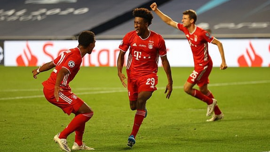 Kingsley Coman ghi bàn, Bayern Munich lần thứ 6 lên đỉnh châu Âu