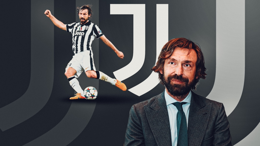 CHÍNH THỨC: Andrea Pirlo trở thành huấn luyện viên của Juventus