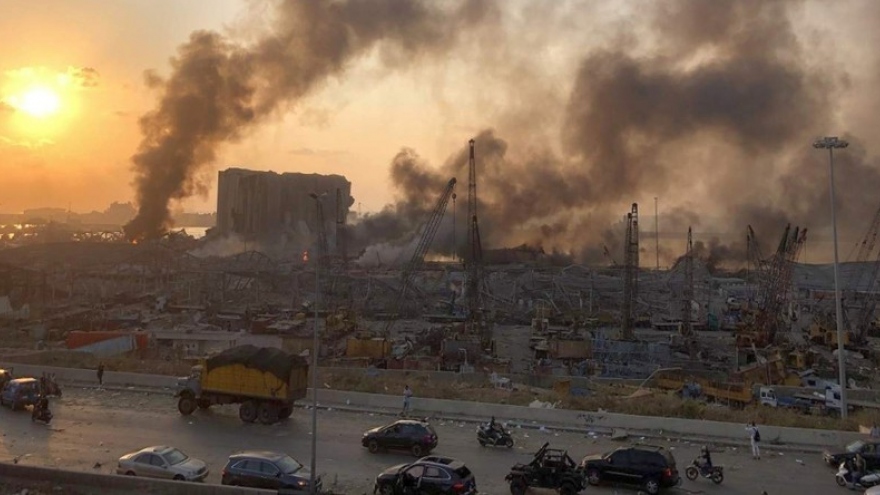 Số người thiệt mạng trong vụ nổ Beirut tăng lên đến 190