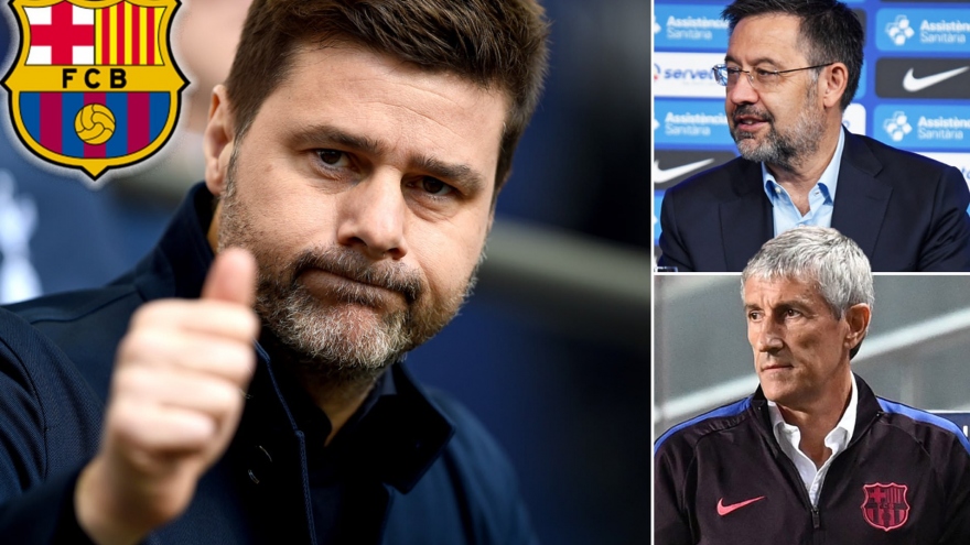 Pochettino là ứng viên số 1 thay thế Quique Setien dẫn dắt Barca