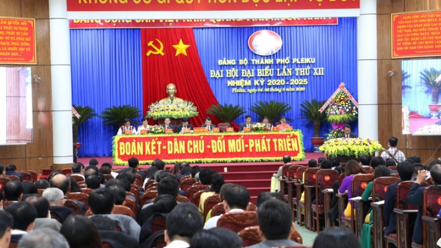 Ông Trịnh Duy Thuân tái đắc cử Bí thư Thành ủy Pleiku, Gia Lai
