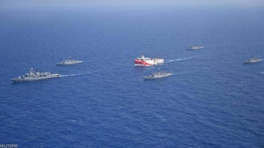Thổ Nhĩ Kỳ tập trận ngoài khơi Địa Trung Hải