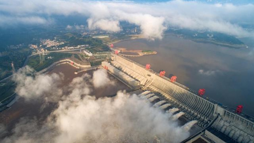 Đập Tam Hiệp (Trung Quốc) đối mặt với lũ lớn nhất từ trước đến nay