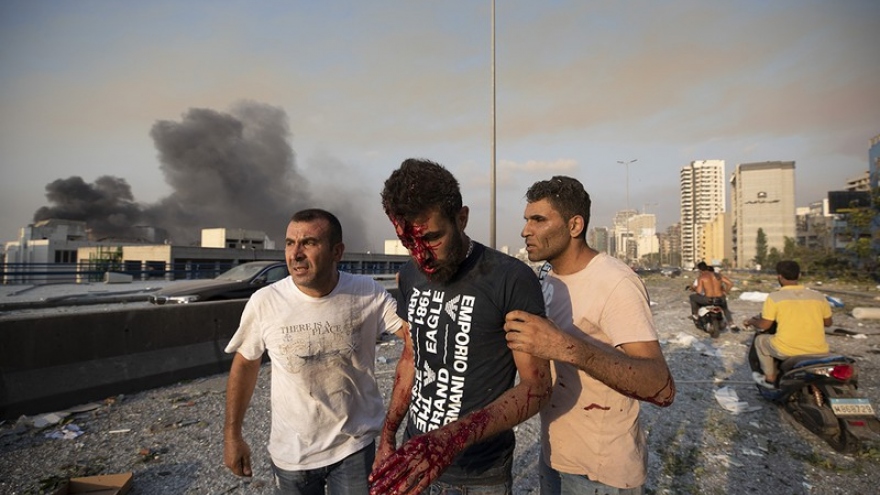 Cộng đồng quốc tế lên tiếng hỗ trợ Lebanon sau vụ nổ lớn ở Beirut