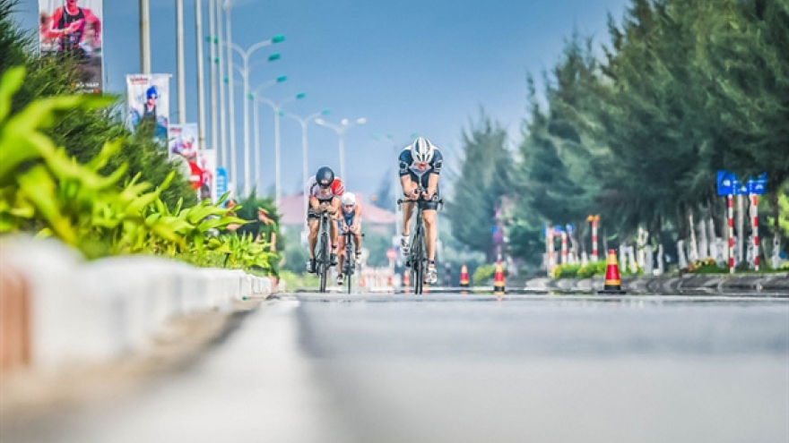 VN athlete racing to make the triathlon in SEA Games 31