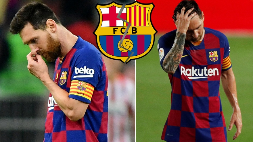 Lionel Messi lần đầu xuất hiện sau khi thông báo muốn rời Barca