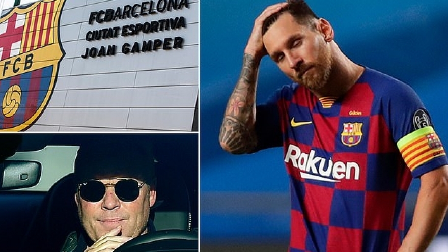 Cận cảnh: Lionel Messi không tham dự buổi xét nghiệm Covid-19 của Barca