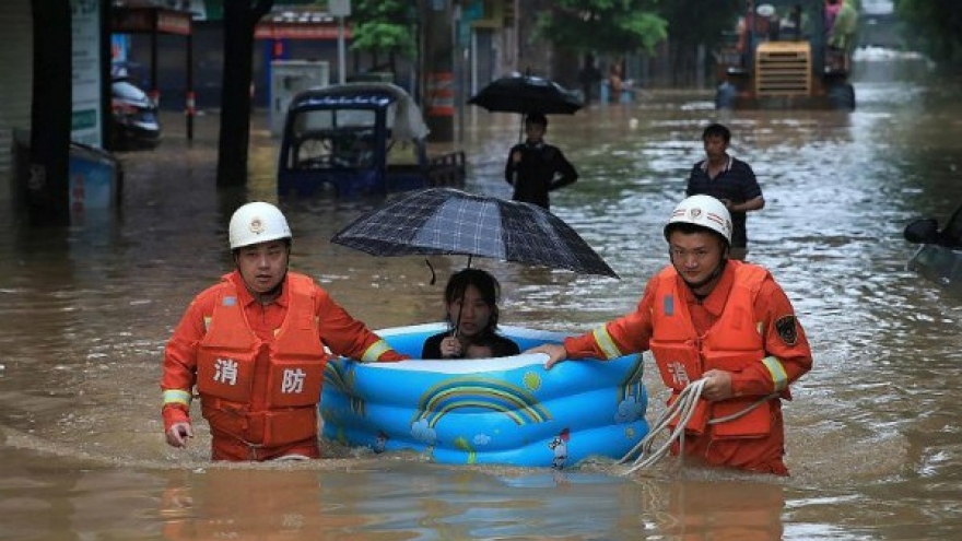 Bão Hagupit đổ bộ vào đất liền Trung Quốc