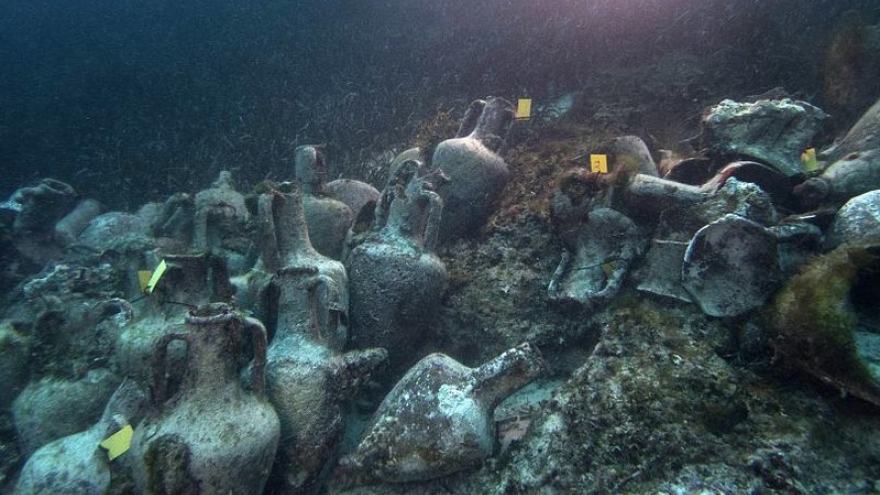 Hy Lạp mở cửa bảo tàng dưới biển đầu tiên trên thế giới