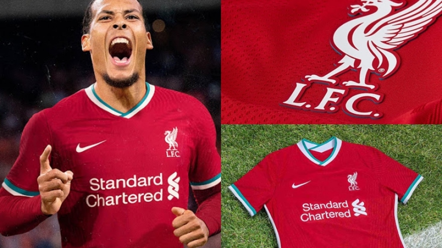 Ngắm áo đấu cực chất của Liverpool ở mùa giải 2020/2021