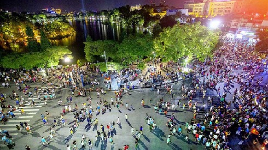 Hanoi capital closes pedestrian streets midnight August 21