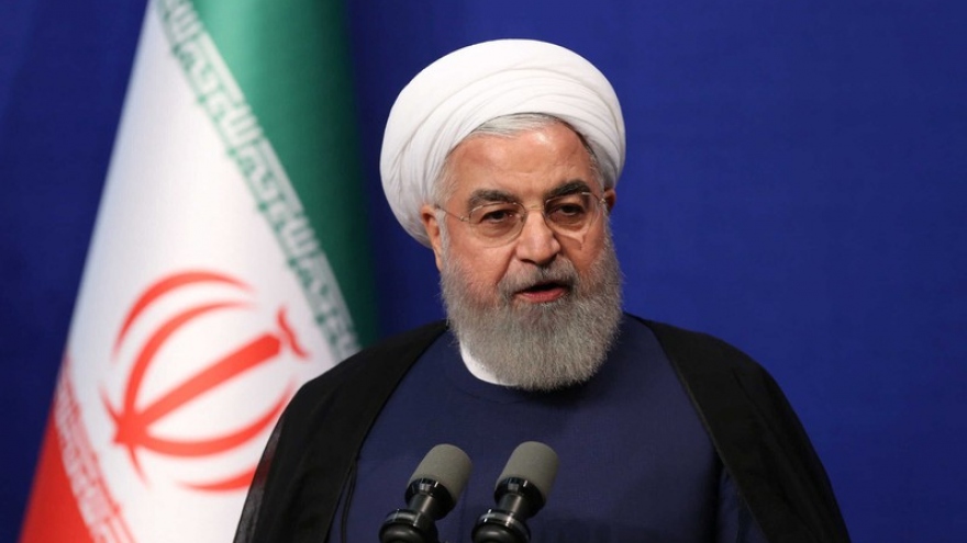 Ông Rouhani: Mỹ dựng chuyện tịch thu dầu của Iran để vớt vát thể diện