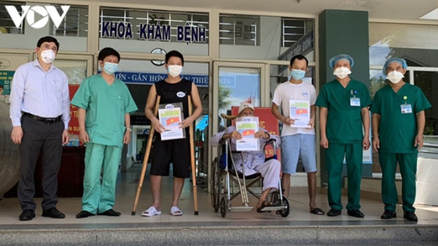 Đà Nẵng có thêm 9 bệnh nhân điều trị khỏi Covid-19 được xuất viện