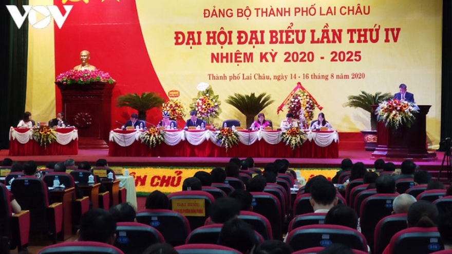 Đại hội Đảng bộ thành phố Lai Châu khuyết chức danh Bí thư