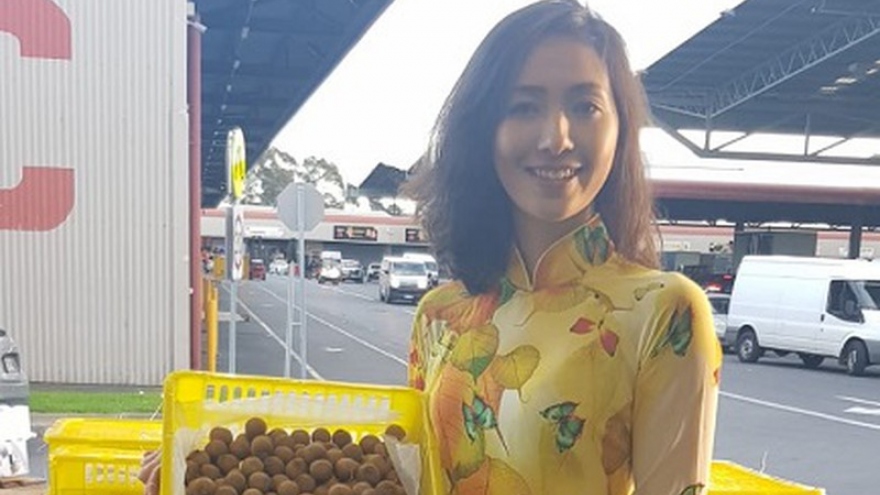 Nhãn tươi Việt Nam đổ bộ thị trường Australia