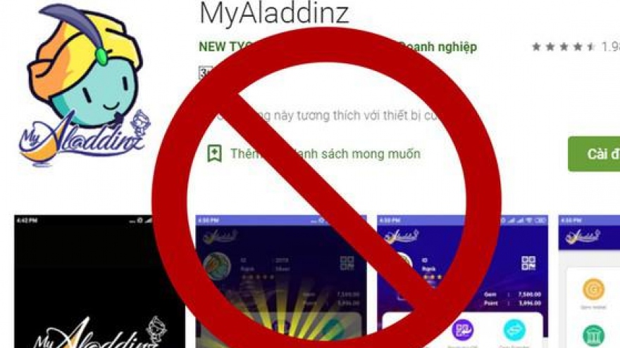 Cảnh báo App MyAladdinz huy động vốn theo phương thức đa cấp trái phép