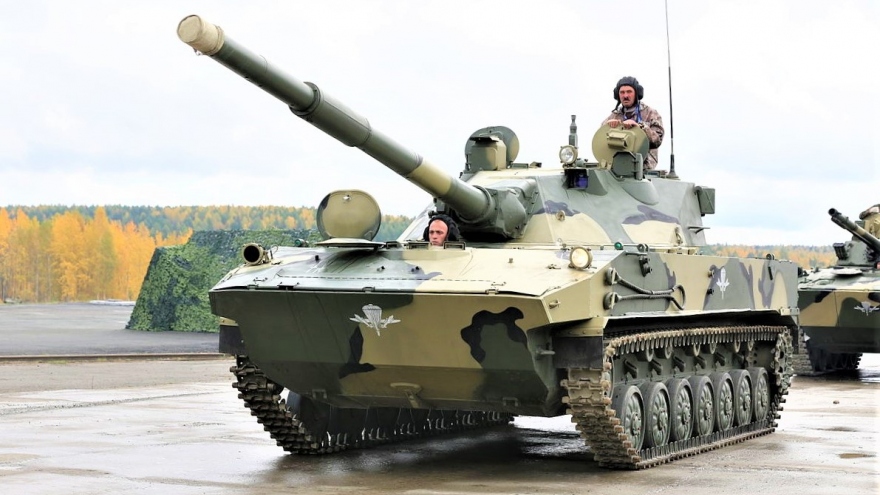 Lộ diện xe tăng hạng nhẹ mới Sprut-SDM1 đầy uy lực của Nga
