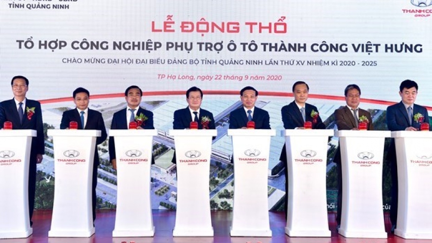 Work starts on automobile supporting industry complex in Quang Ninh