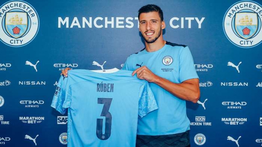 “Bom tấn” Ruben Dias nịnh khéo HLV Pep Guardiola