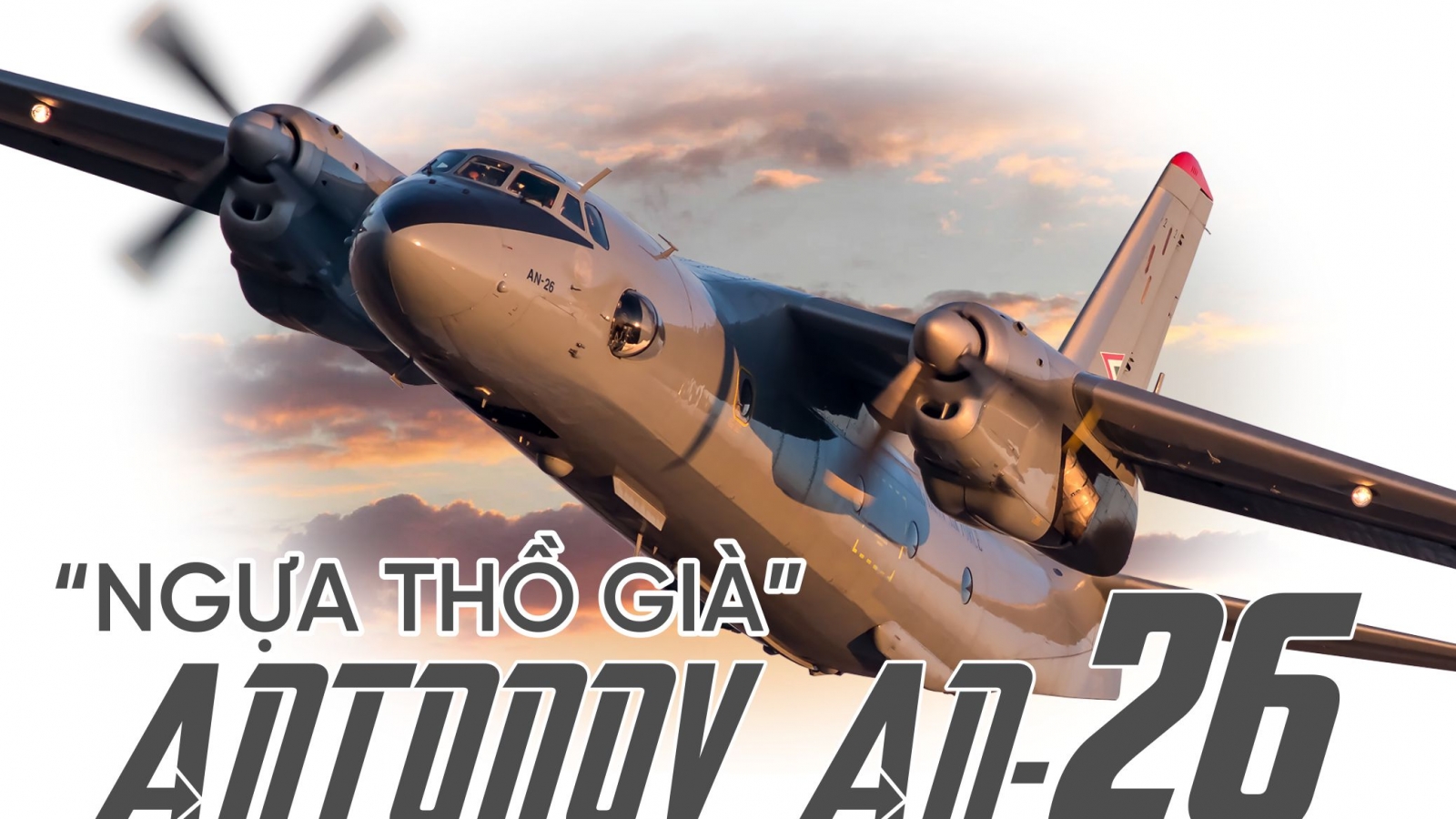 "Ngựa thồ già" An-26 máy bay vận tải vừa bị tai nạn ở Ucraina