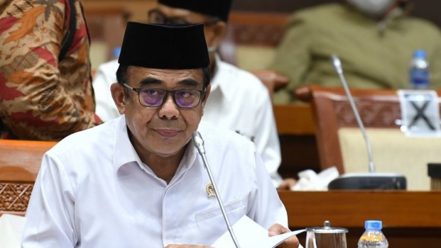 Bộ trưởng Tôn giáo Indonesia mắc Covid-19