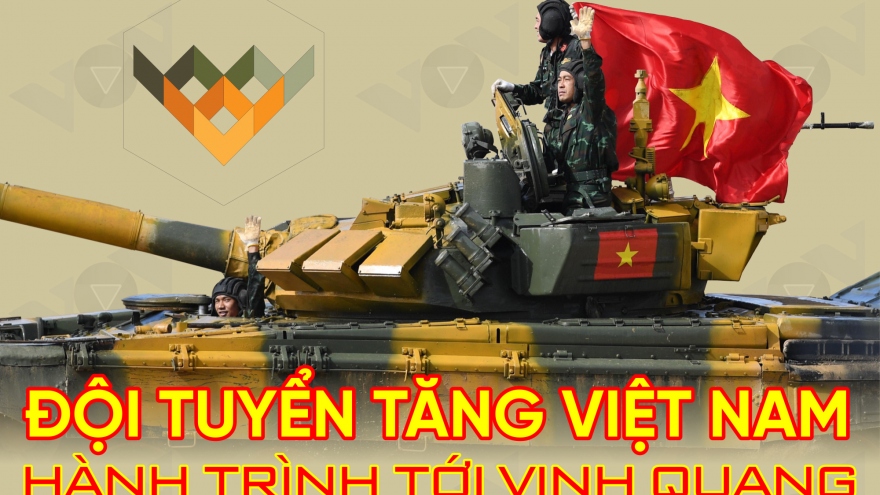 Hành trình tới vinh quang của đội tuyển xe tăng Việt Nam tại Army Games 2020