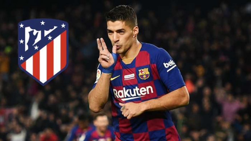 Luis Suarez đầu quân cho Atletico Madrid