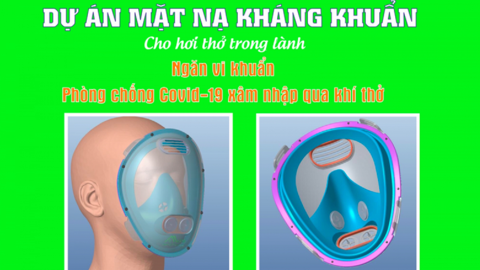 An Land chuẩn bị cho ra mắt mặt nạ kháng khuẩn trong suốt