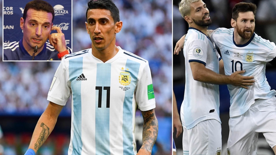 Không được gọi lên ĐT Argentina, Di Maria lấy Messi ra dọa HLV